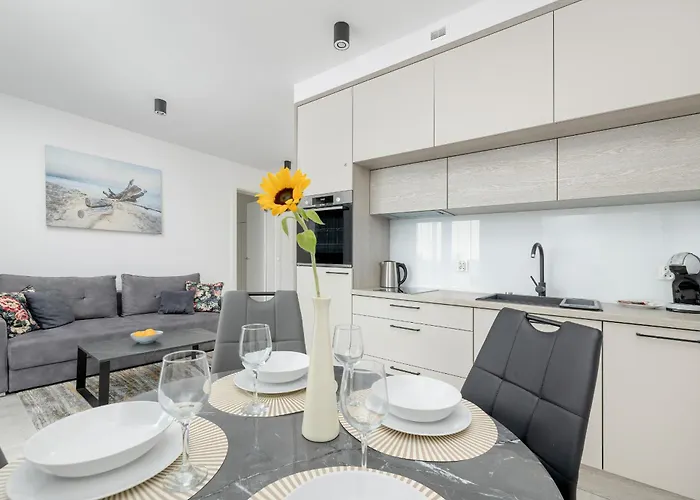 Apartman Modern With Balcony And Parking By Renters Mielno